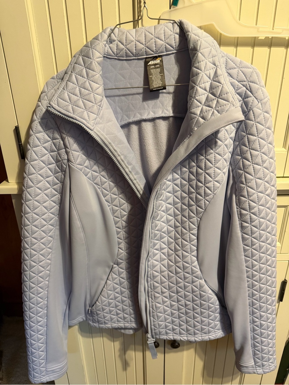 Avia Light Lavender Quilted Puffer Jacket